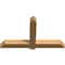Ekena Millwork Eugene Smooth Timber Gable Bracket, Western Red Cedar, 60"W x 35"H x 5 1/2"D x 5 1/2"F, 14/12 Pitch GBW060X35X0606EUG00SWR - alternate 2